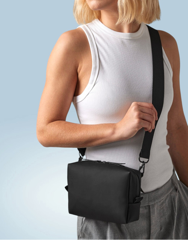 BG334 - BagBase - Sac Matte PU CrossBAG BASE